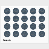 Joyful Grad Graduation Stickers or Envelope Seals (Blatt)
