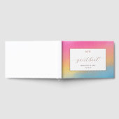 Joyful Gradient Guestbook Cover Gästebuch (Voll)