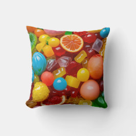 Joyful Gummy Candies Kissen
