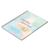 Joyful Heart Positive Mindful Buddha Zitat Notizblock (Linke Seite)