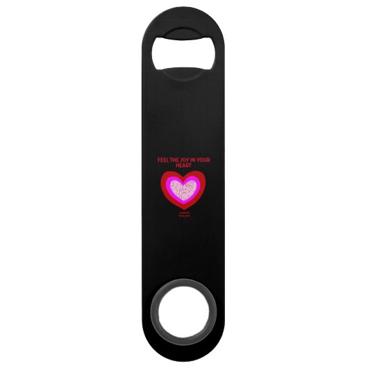 Joyful Heart Speed Bottle Opener Flaschenöffner (Vorderseite)