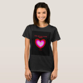 Joyful Heart Women's Black Basic T Shirt (Vorne ganz)