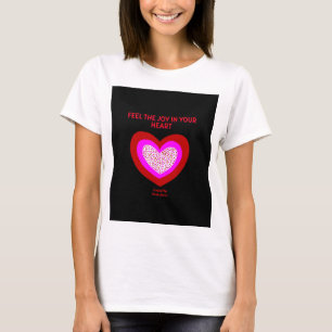 Joyful Heart Women's White Basic T Shirt