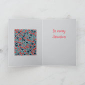 Joyful Hearts Overlapping and Interlocking Karte (Innenseite)