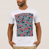 Joyful Hearts Overlapping and Interlocking T-Shirt (Vorderseite)