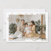 Joyful Holiday Card Feiertagskarte (Vorderseite)