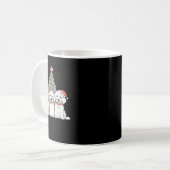 Joyful Holiday Pups Kaffeetasse (Vorderseite Links)