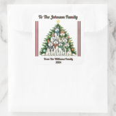 Joyful Holiday Sticker für Geschenke (Tasche)