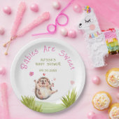 Joyful Igel Garden Party Sweet Baby Shooter Pappteller (Party)