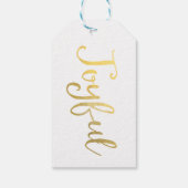 JOYFUL Imitate Goldene Fossilien Urlaub Geschenkanhänger (Rückseite)