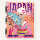 Joyful in Japan Notizblock (Vorderseite)