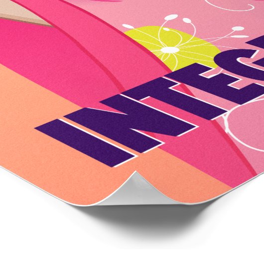 Joyful in Japan Poster (Ecke)