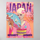 Joyful in Japan Poster (Vorne)