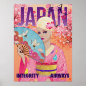 Joyful in Japan Poster (Vorne)