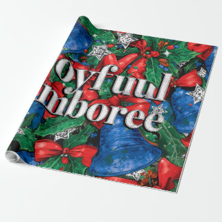 Joyful Jamboree Maximalist Holiday Geschenkpapier