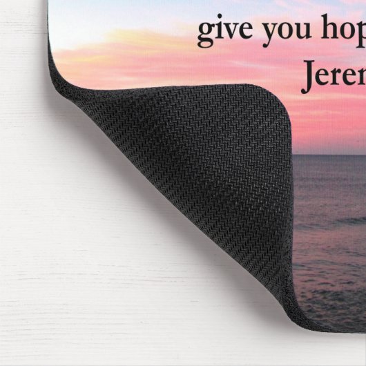 JOYFUL JEREMIAH 29:11 SUNRISE MOUSEPAD (Ecke)