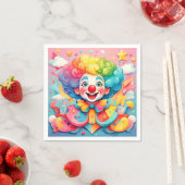 " JOYFUL JESTER " SERVIETTE (Beispiel)