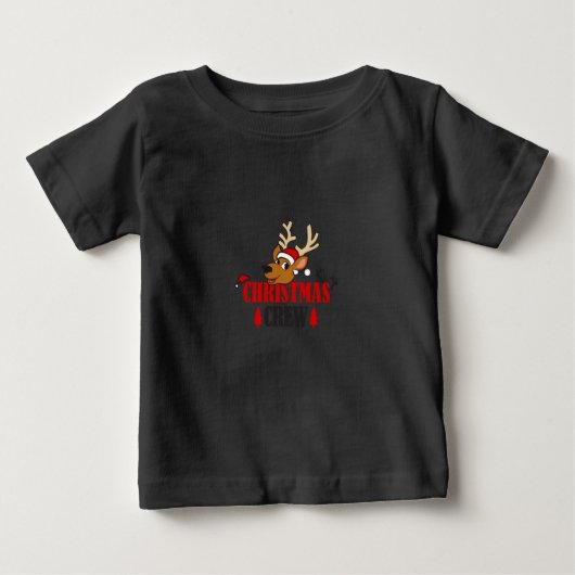 "Joyful Jingle Bubs: Baby's First Christmas T-Shir Baby T-shirt (Vorderseite)