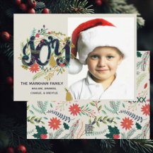 Joyful Joliday Foto Card