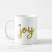 Joyful Joyful Ich habe Joy Full of Joy Gold Art Go Kaffeetasse (Links)