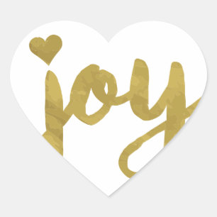 Joyful Joyful Ich habe Joy Full of Joy Got Herz-Aufkleber