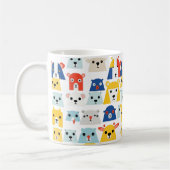Joyful Jungle Adorable Animal Faces Tasse (Links)