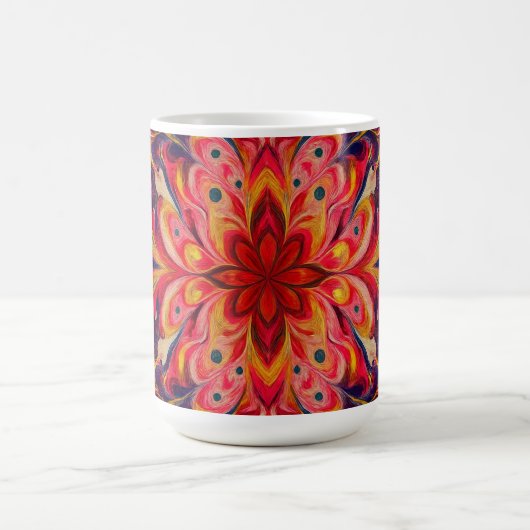 Joyful Kaleidoscope Color coffee Mug Kaffeetasse (Mittel)