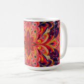 Joyful Kaleidoscope Color coffee Mug Kaffeetasse (VorderseiteRechts)