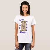 Joyful Kamala Harris Präsident Hippie Boho T-Shirt (Vorne ganz)