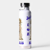 Joyful Kamala Harris Präsident Hippie Boho Trinkflasche (Rechts)