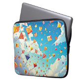 Joyful Kites Soaring High Laptopschutzhülle (Vorderseite Links)