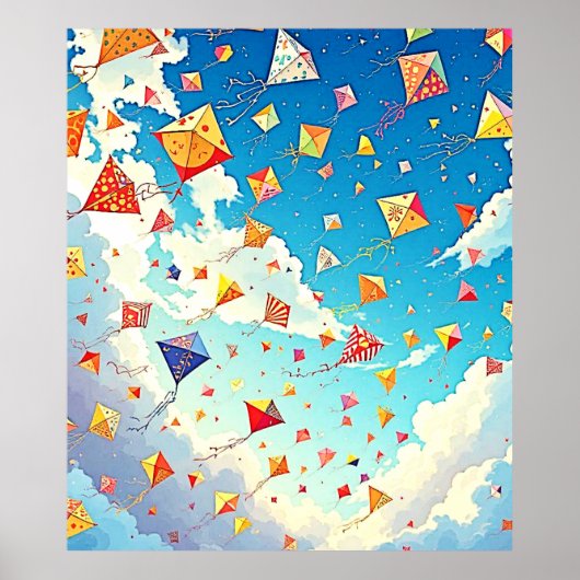 Joyful Kites Soaring High Poster (Vorne)