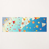Joyful Kites Soaring High Yogamatte (Vorderseite (Horizontal))