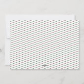 Joyful Kreath Minimal Foto Weihnachten (Rückseite)