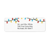 Joyful Lights Address Labels (Vorne)