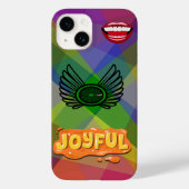 Joyful Lips & Wings Artistic Case-Mate iPhone Hülle (Rückseite)