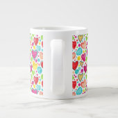 Joyful Love Mug Gift for Any Occasion Jumbo-Tasse (Rückseite)