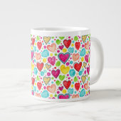 Joyful Love Mug Gift for Any Occasion Jumbo-Tasse (Vorderseite Rechts)