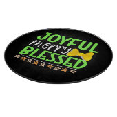 Joyful Merry gesegnet-81053 Schneidebrett (Ecke)