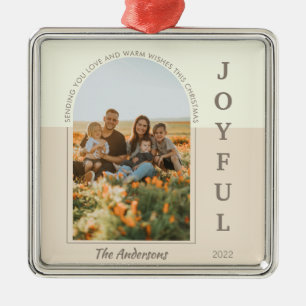 Joyful Modern Minimalistisch Boho Arch Foto Beige Ornament Aus Metall