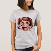 Joyful Moms with My Kitties T-Shirt (Vorderseite)