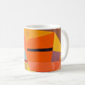 Joyful Mountain Landscape, Paul Klee Abstrakte Kun Kaffeetasse (VorderseiteRechts)