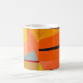 Joyful Mountain Landscape, Paul Klee Abstrakte Kun Kaffeetasse (Mittel)
