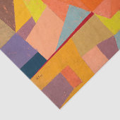 Joyful Mountain Landscape, Paul Klee Abstrakte Kun Seidenpapier (Ausschnitt)