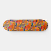 Joyful Mountain Skateboard Design von Paul Klee (Horizontal)