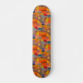 Joyful Mountain Skateboard Design von Paul Klee (Vorne)