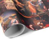 Joyful Mysteries Christmas Wrapping Paper Geschenkpapier (Rolleneckpunkt)