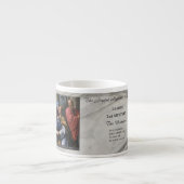 Joyful Mysteries of the Rosary Item #2: Visitation Espressotasse (Vorderseite)