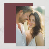 Joyful Neutral Candid Photo Einladung (Vorne/Hinten)