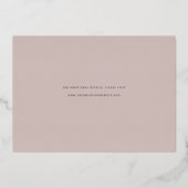 Joyful News | FOTO SAVE THE DATE Folieneinladung (Rückseite)